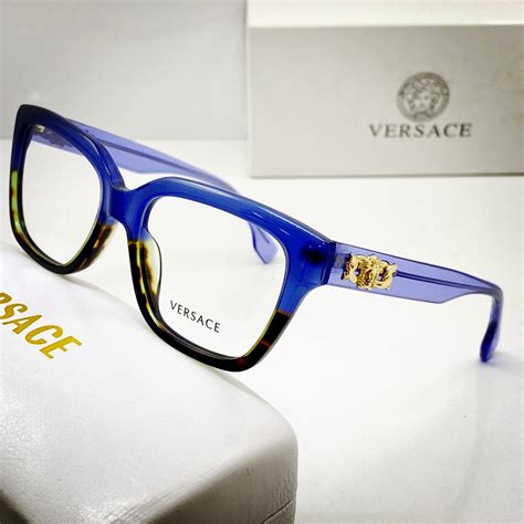 mens versace glasses on face|Versace prescription glasses men's.